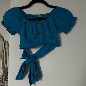 blue medium top made in peru